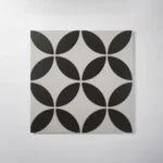Fiore Petal White Matt Tile